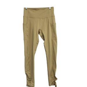 Free People Movement Khaki Colored Women’s Leggings Size Small